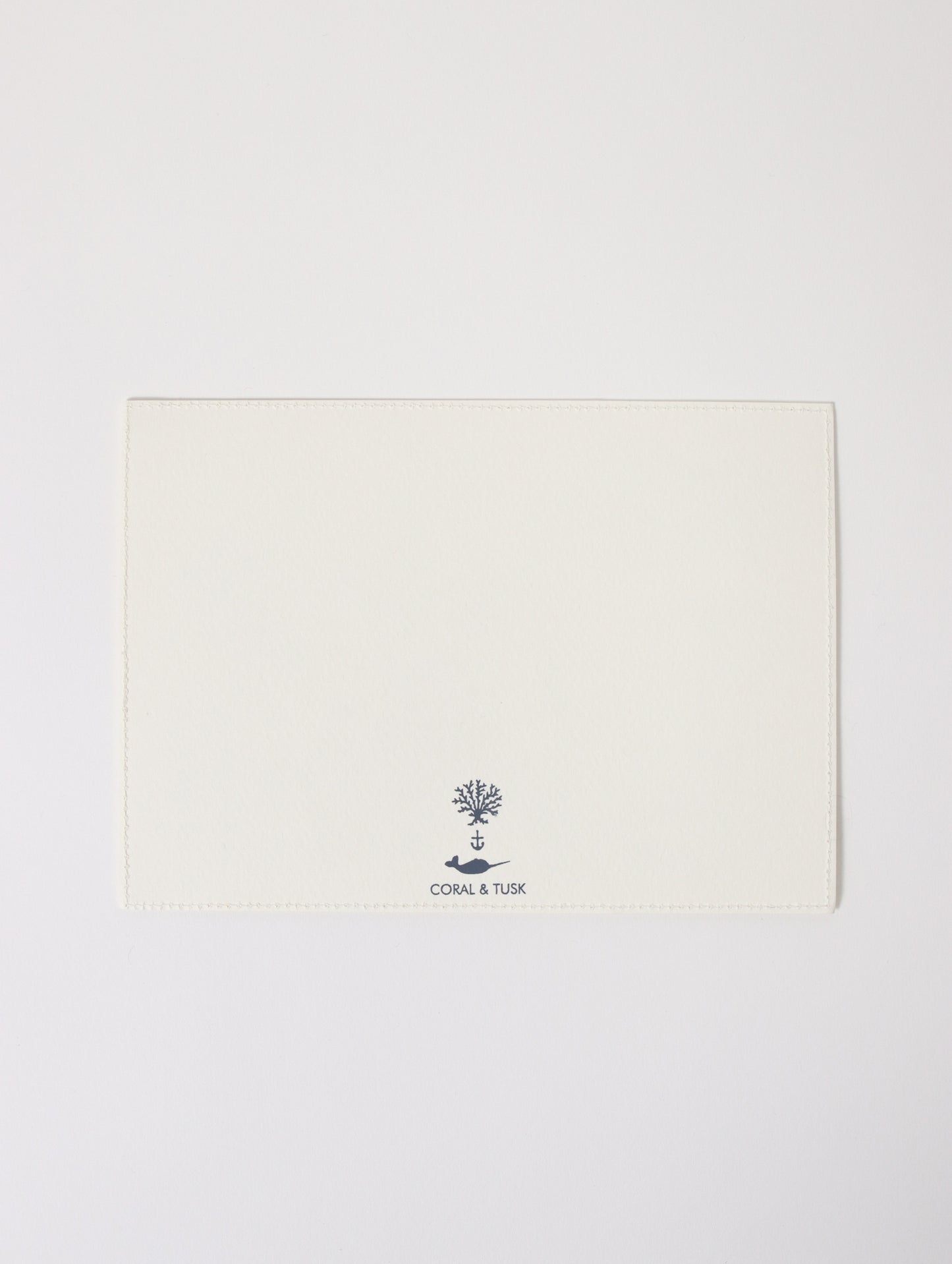 刺繍カード Fox with Mushrooms