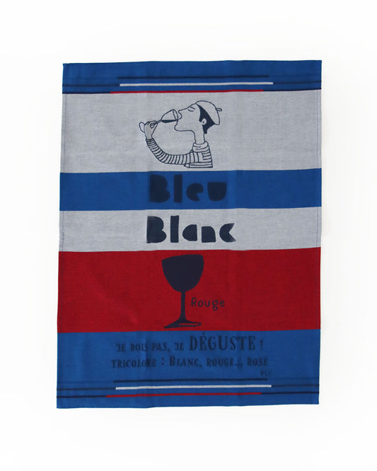 <TISSAGE MOUTET> ティータオル TRICOLORE