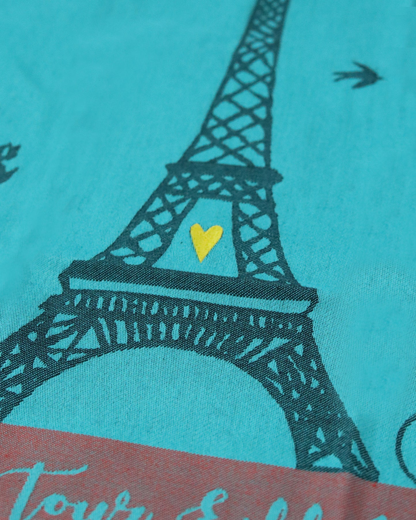 <TISSAGE MOUTET> ティータオル TOUR EIFFEL