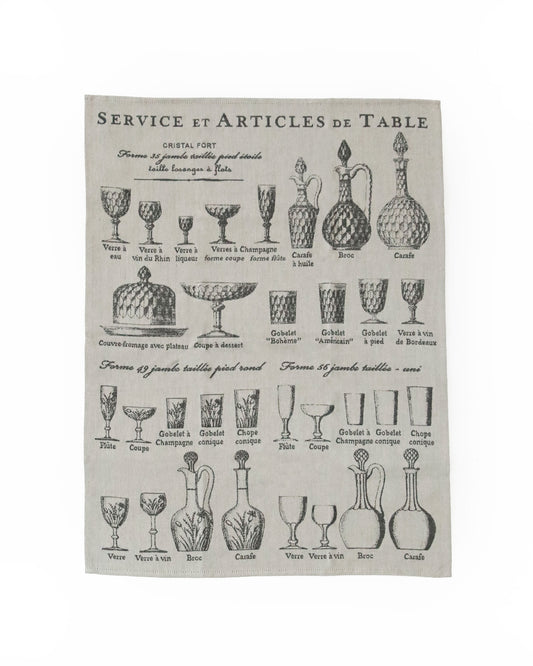 <TISSAGE MOUTET> ティータオル VERRES