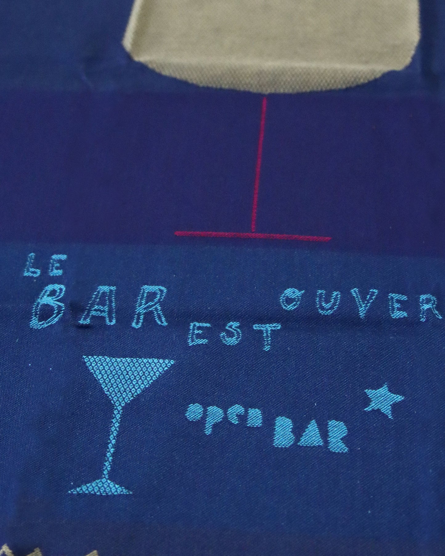 <TISSAGE MOUTET> ティータオル HAPPY HOUR