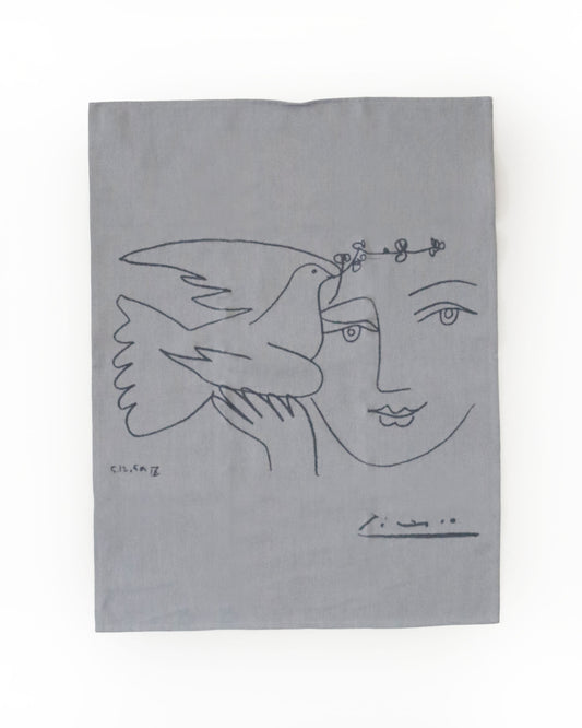 <TISSAGE MOUTET> ティータオル VISAGE DE LA PAIX