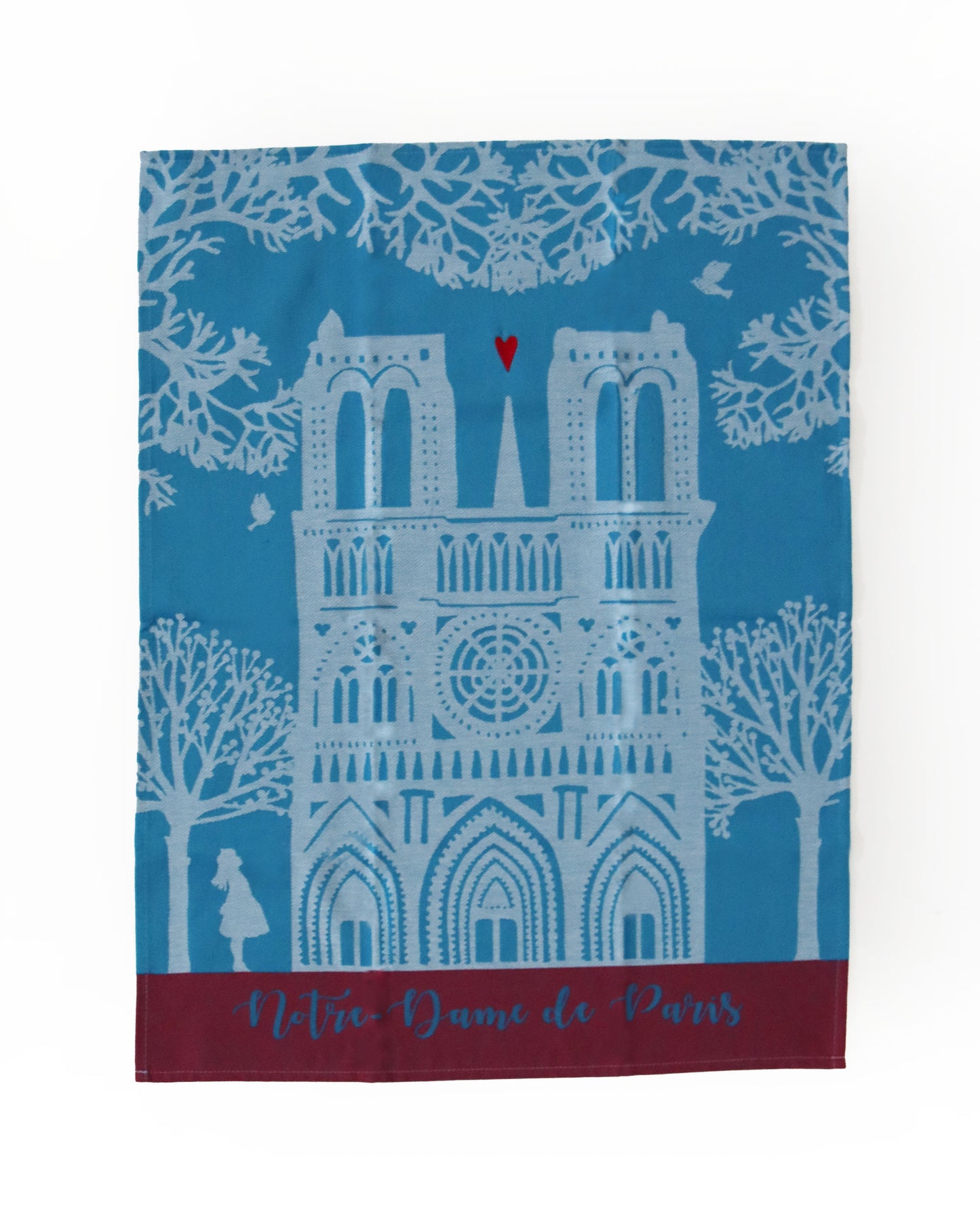 <TISSAGE MOUTET> ティータオル NOTRE-DAME DE PARIS