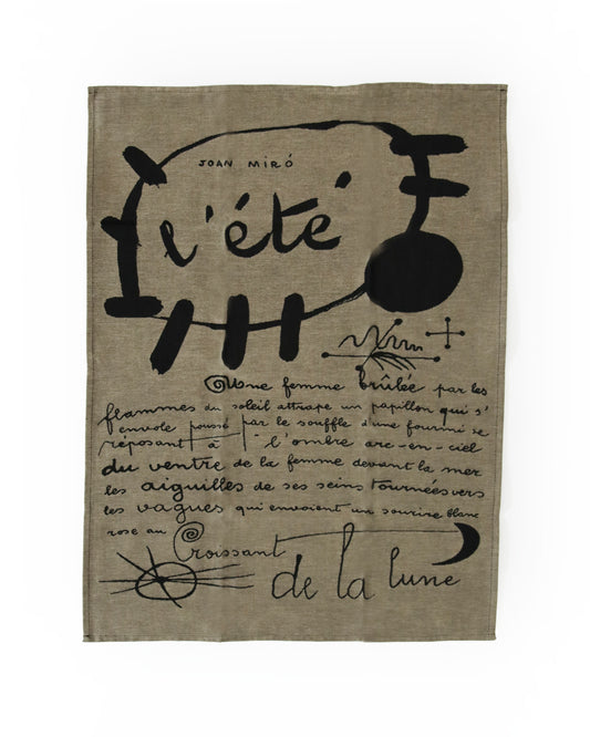 <TISSAGE MOUTET> ティータオル LETE