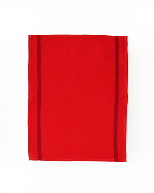 <TISSAGE MOUTET> ハンドタオル ROUGE