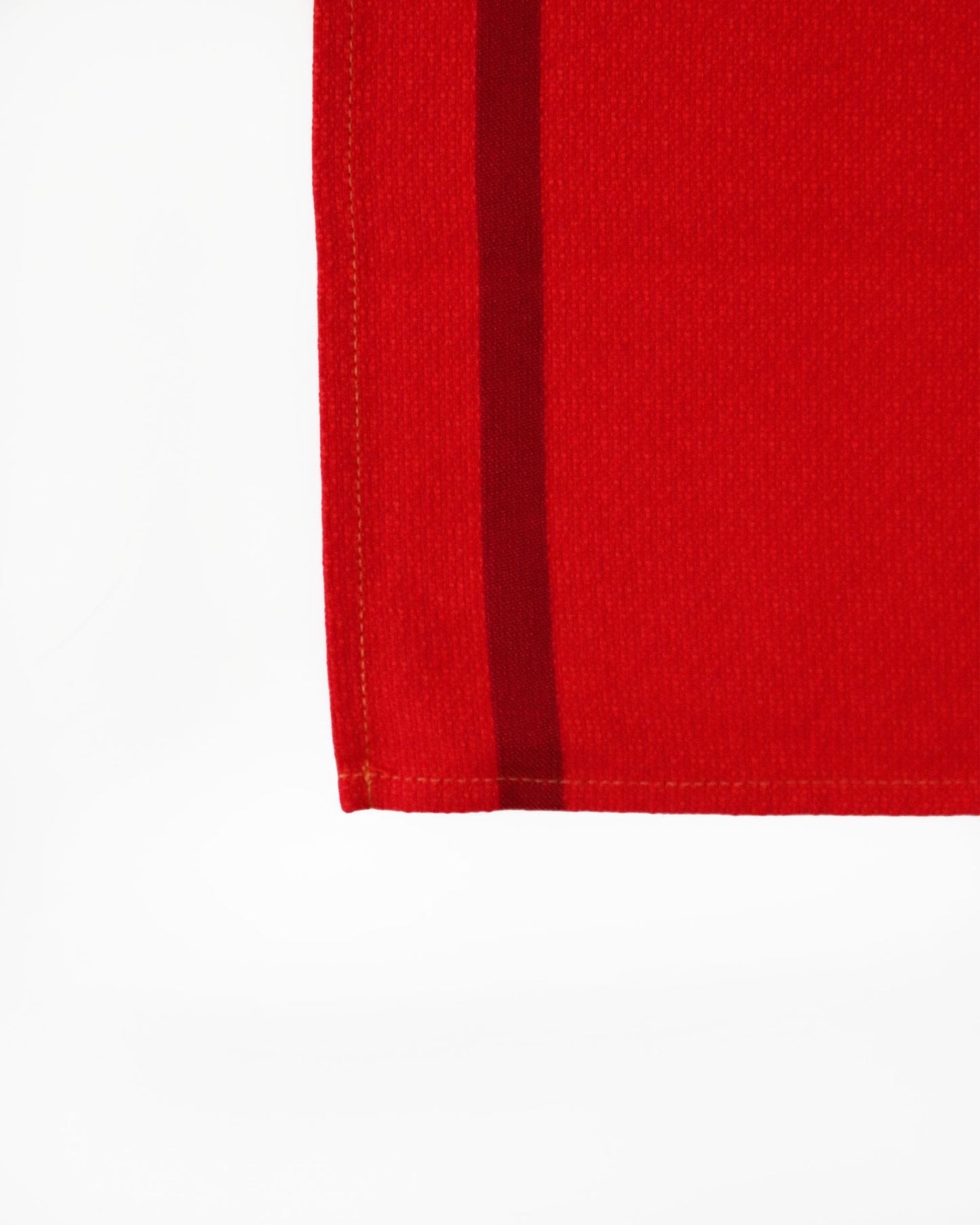 <TISSAGE MOUTET> ハンドタオル ROUGE
