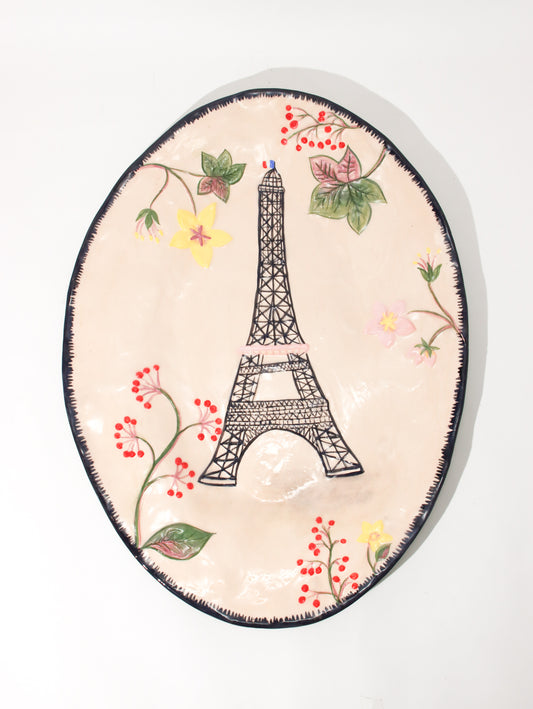 Nathalie Lété Eiffel Tour Painted プラッター49cm