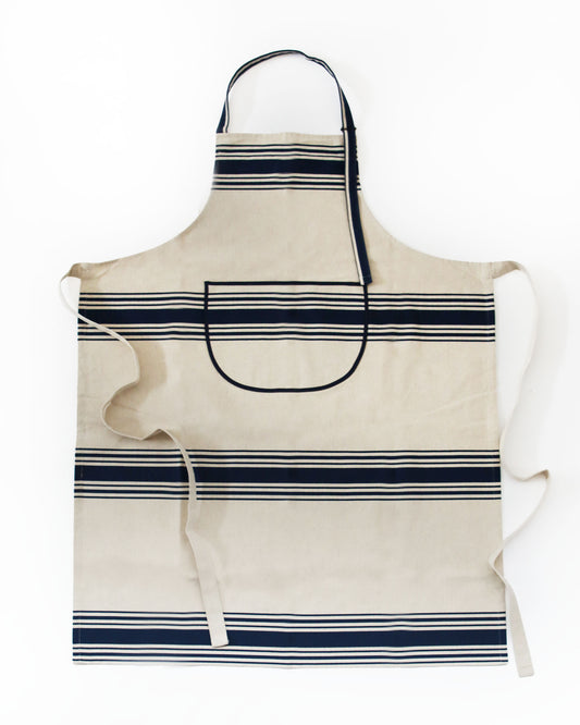 <TISSAGE MOUTET> エプロン COUTIL MARINE