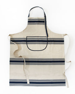 <TISSAGE MOUTET> エプロン COUTIL MARINE