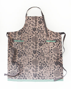 <TISSAGE MOUTET> エプロン Jacguard Pivone