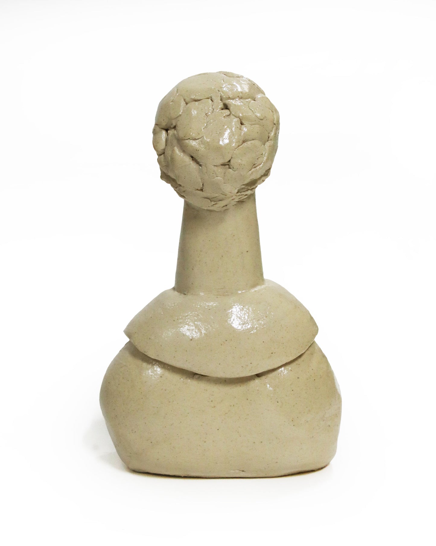 オブジェ Buste sans socle Brun