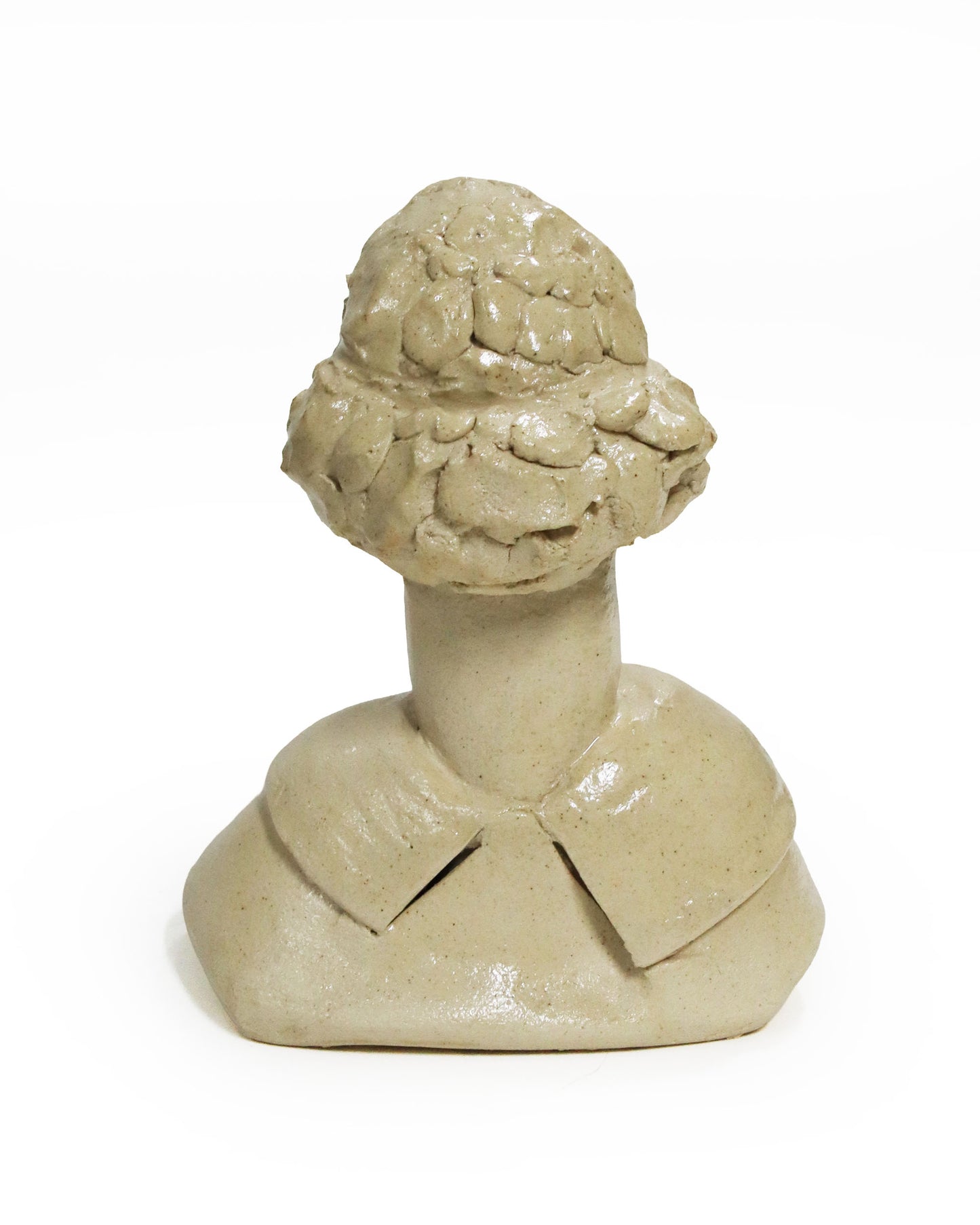 オブジェ Buste sans socle Brun