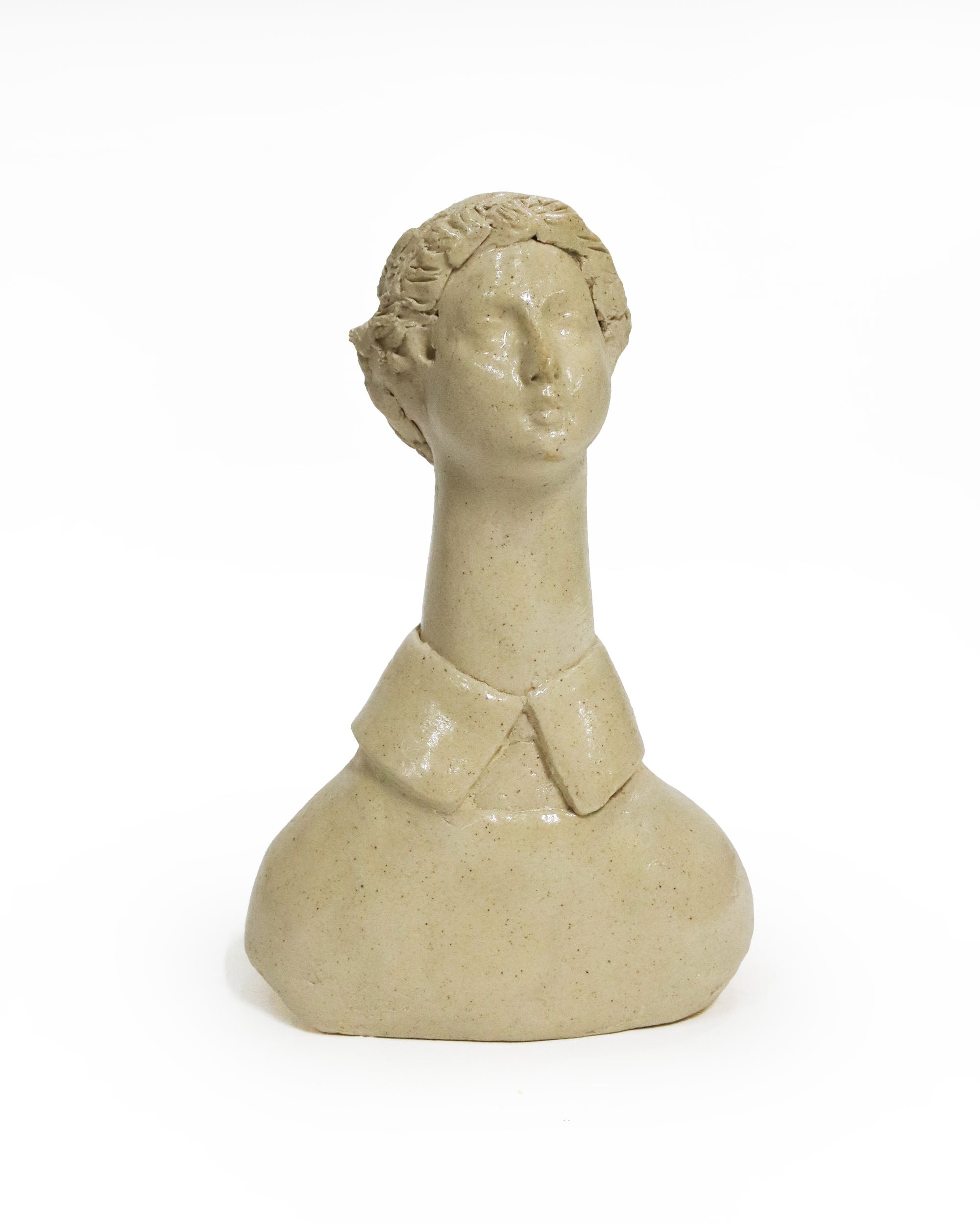 オブジェ Buste sans socle Brun