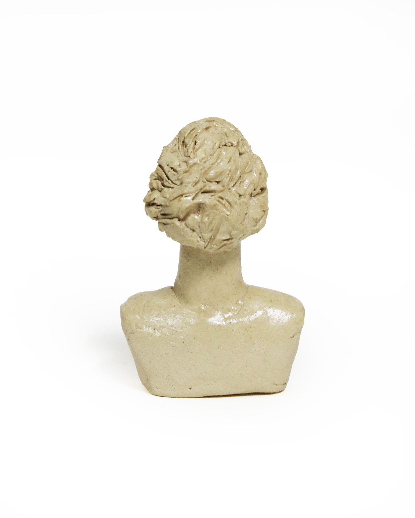 オブジェ Buste sans socle Brun