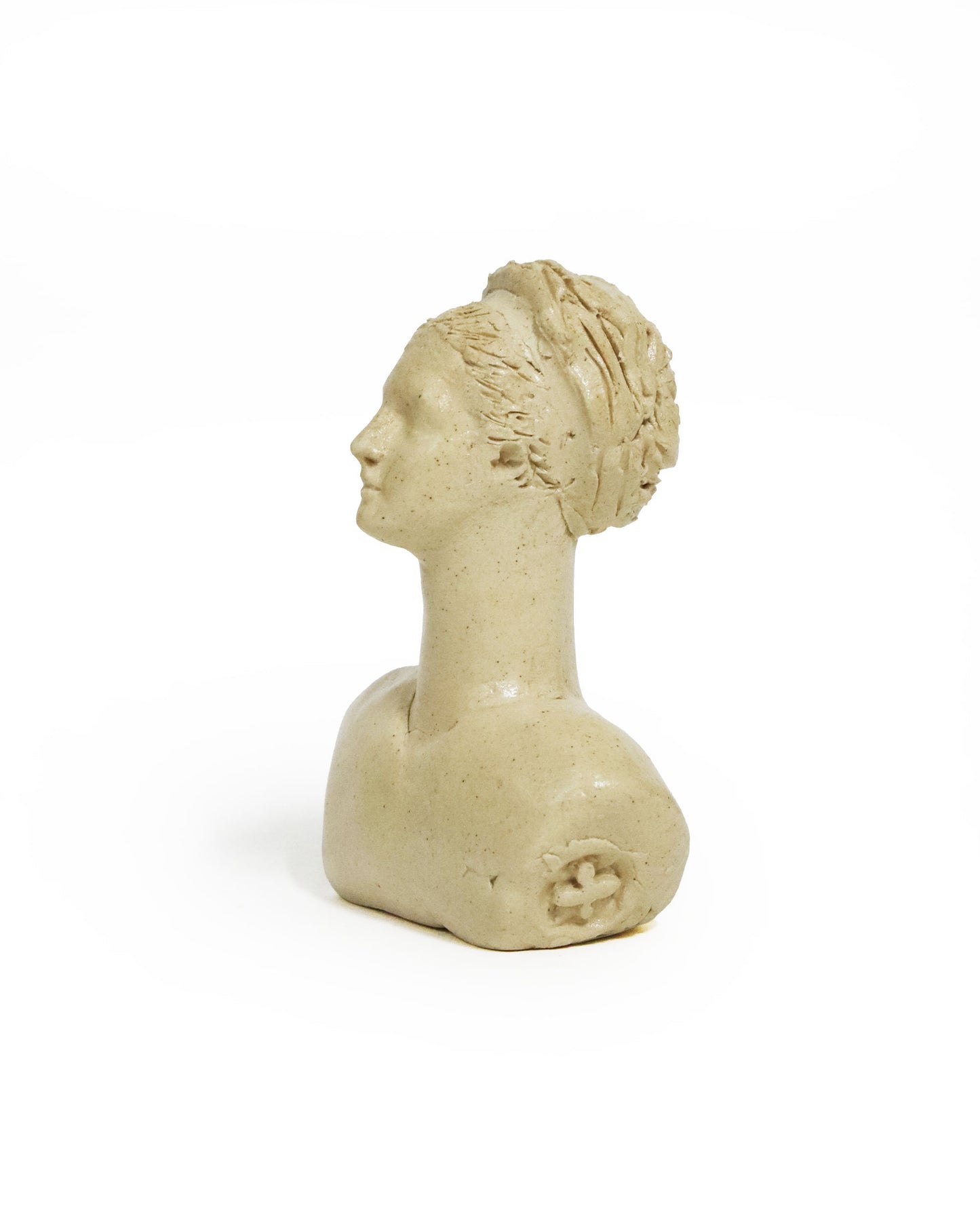 オブジェ Buste sans socle Brun