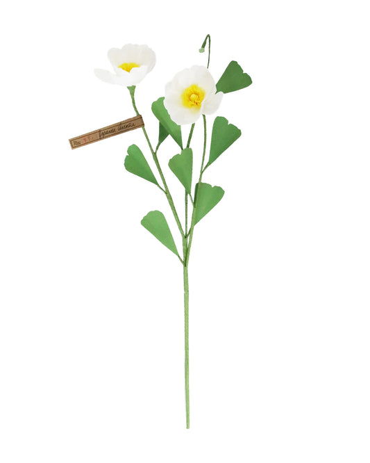 ペーパーフラワー Japanese Anemone double