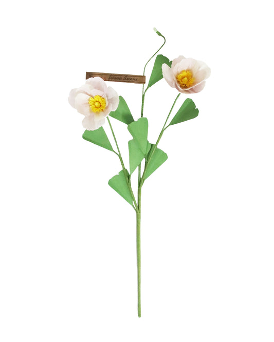 ペーパーフラワー Japanese Anemone double