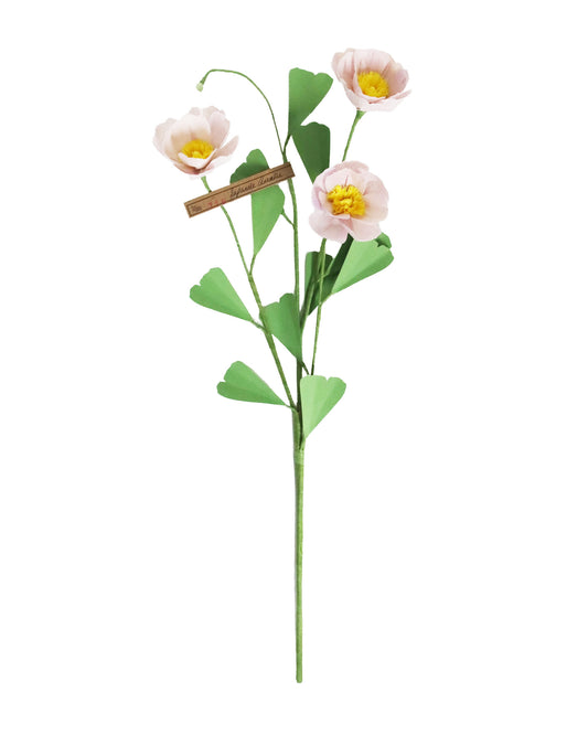 ペーパーフラワー Japanese Anemone Triple
