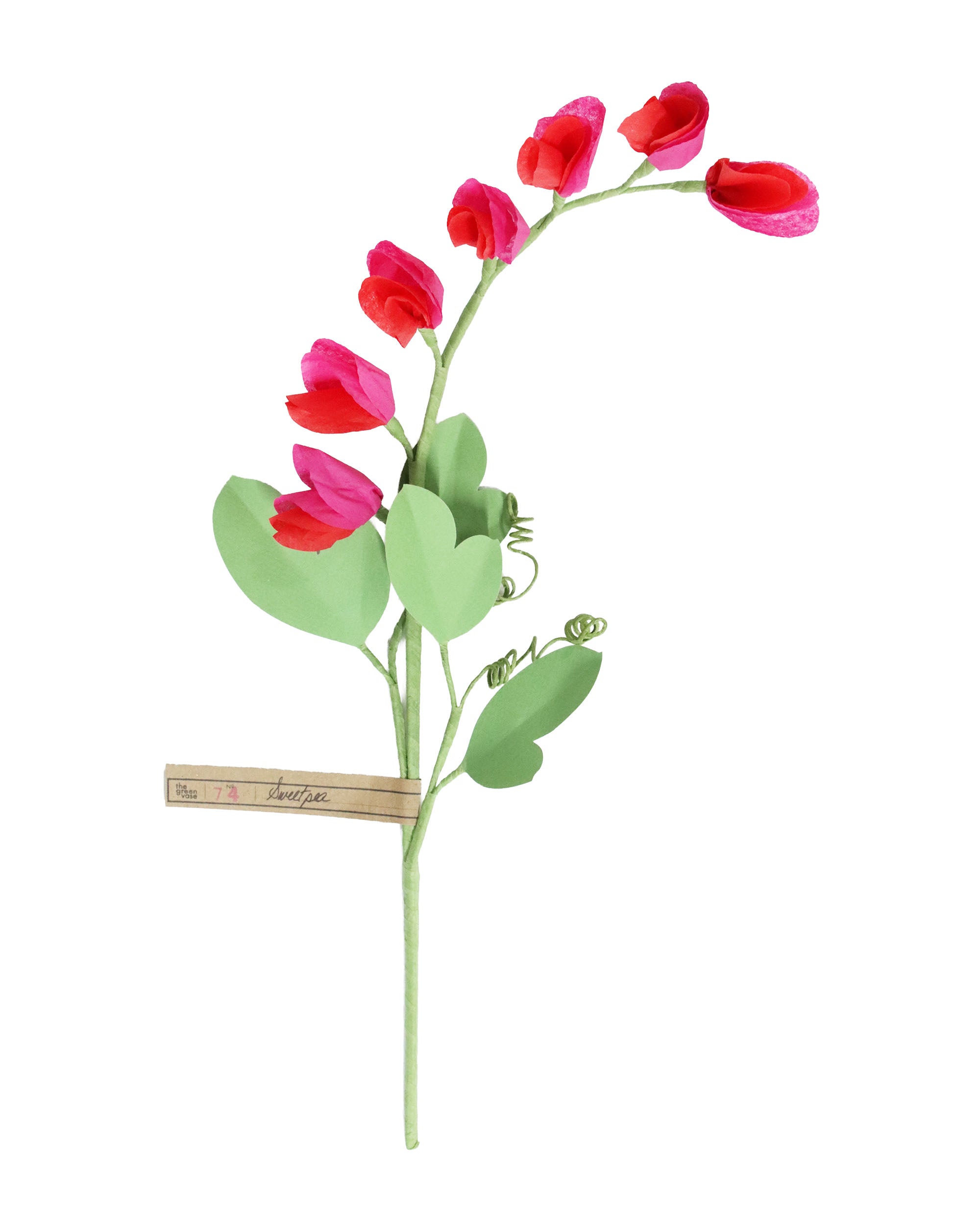 ペーパーフラワー Sweet Pea