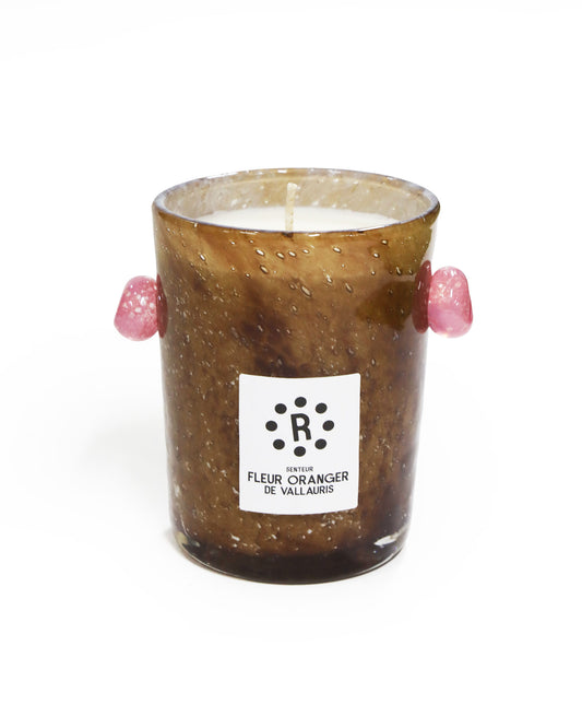 ピオニーとオレンジブロッサムのキャンドル