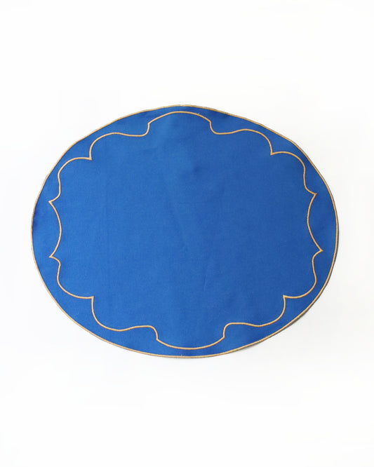 ランチマット blue