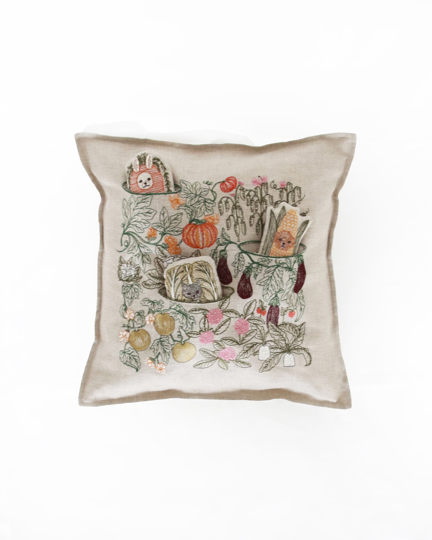 クッションカバー 30x30 Garden Patch wp