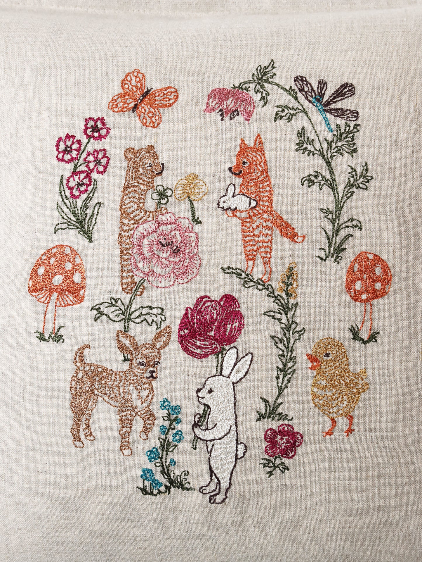 クッションカバー 30x30 Secret Garden