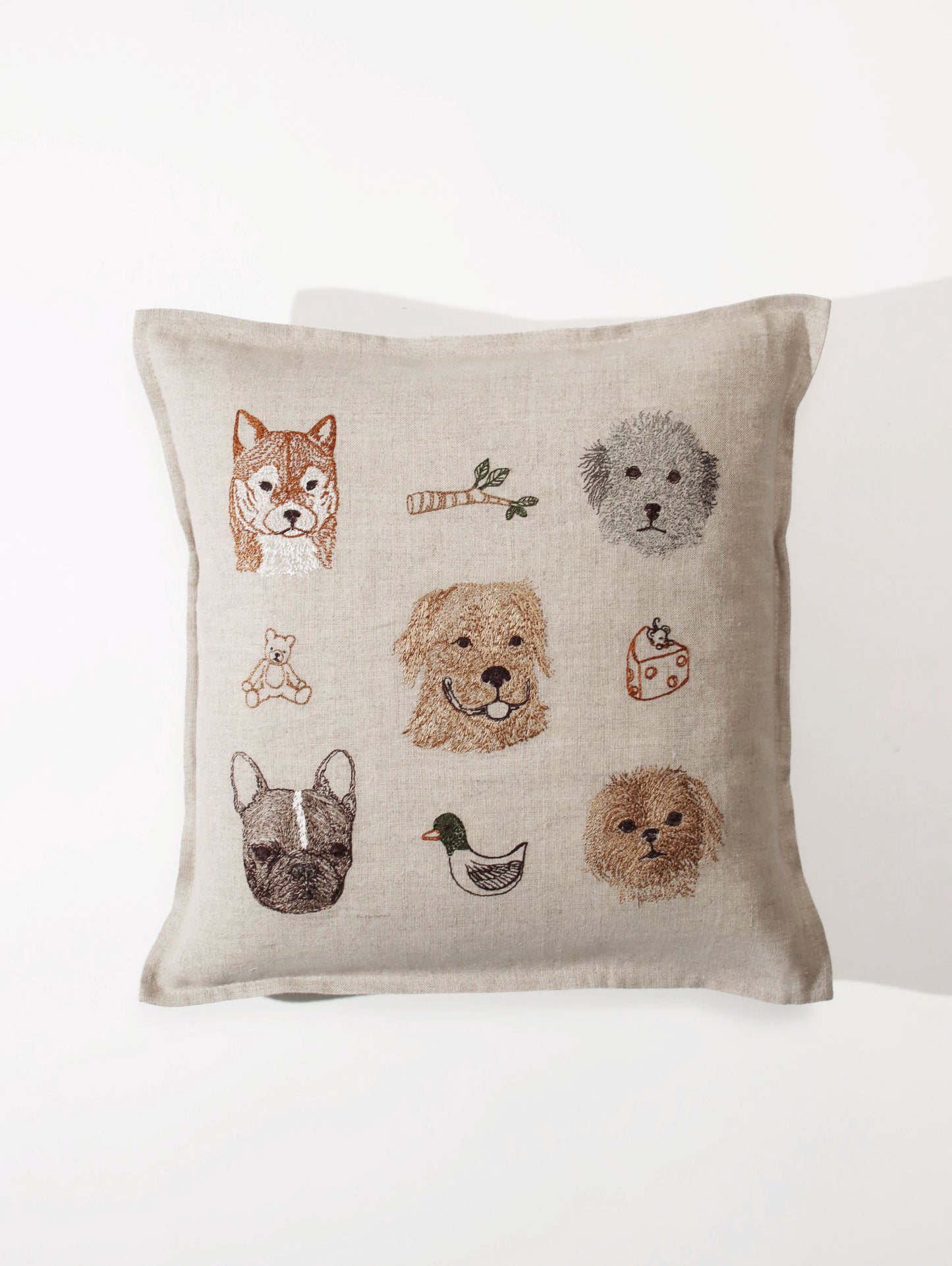 クッションカバー 30x30 Charming Canines
