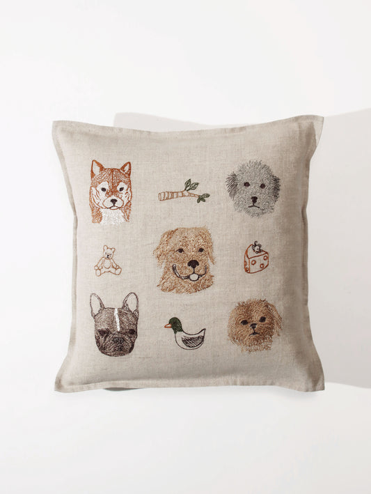 クッションカバー 30x30 Charming Canines