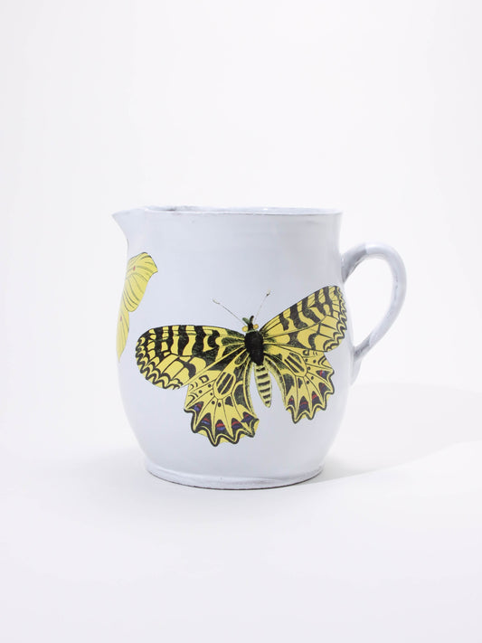 John Derian Yellow Butterflies ピッチャー