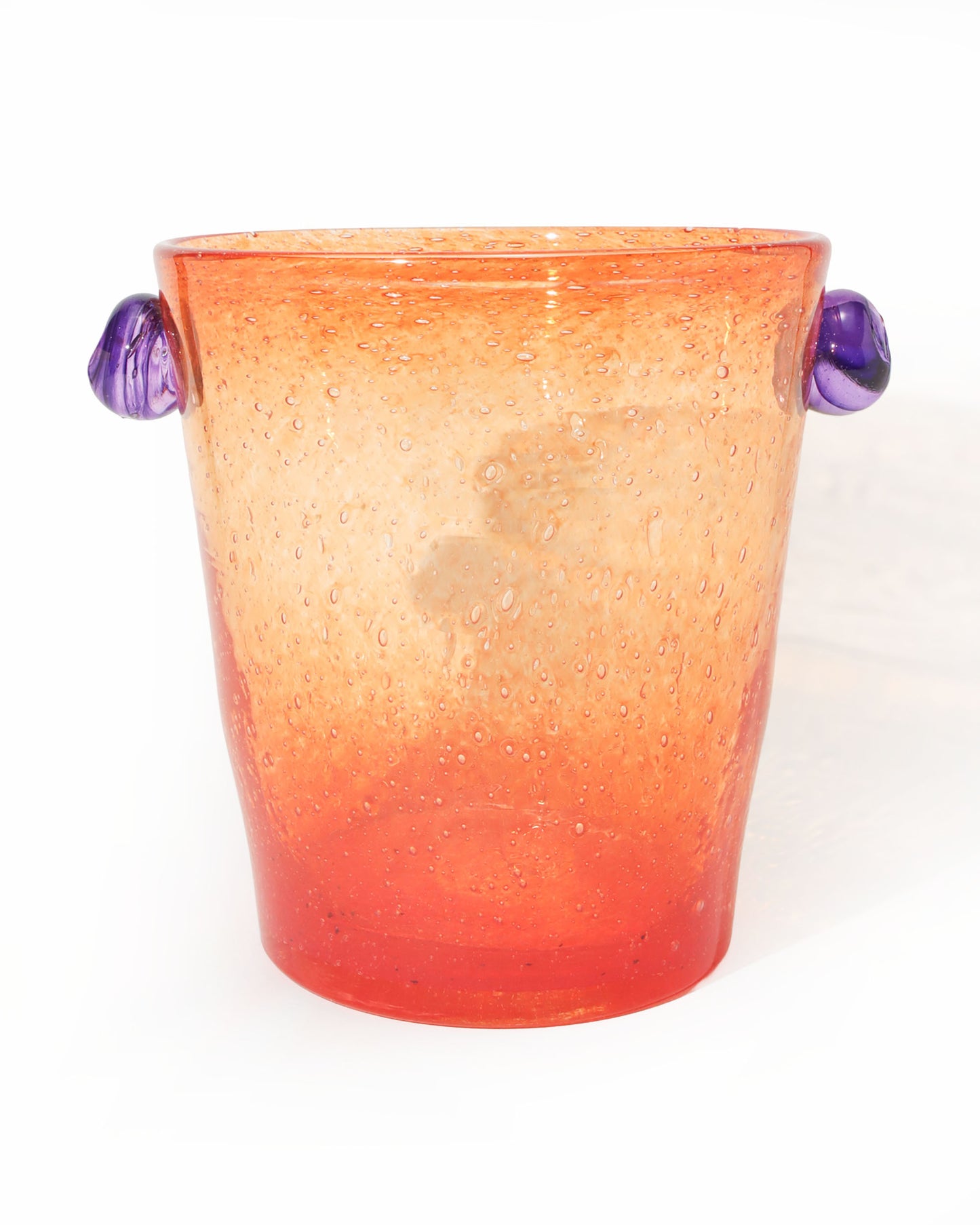 ラージフラワーベース orange/purple