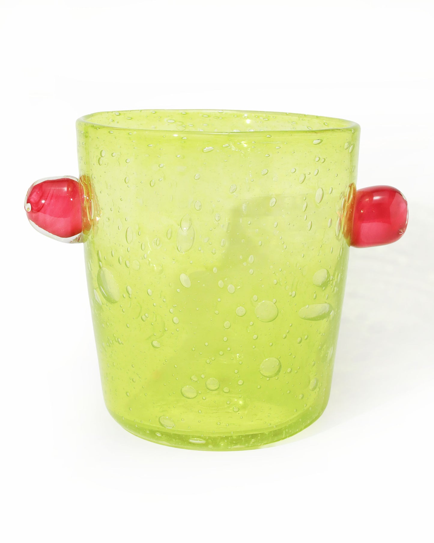 ラージフラワーベース yellow/pink