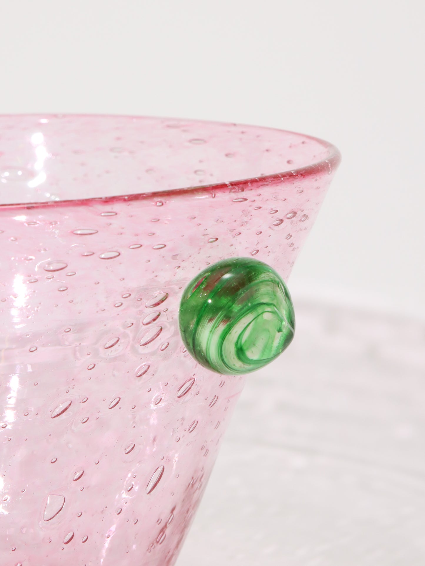 ボウル LE SALADIER BULLE PINK&GREEN