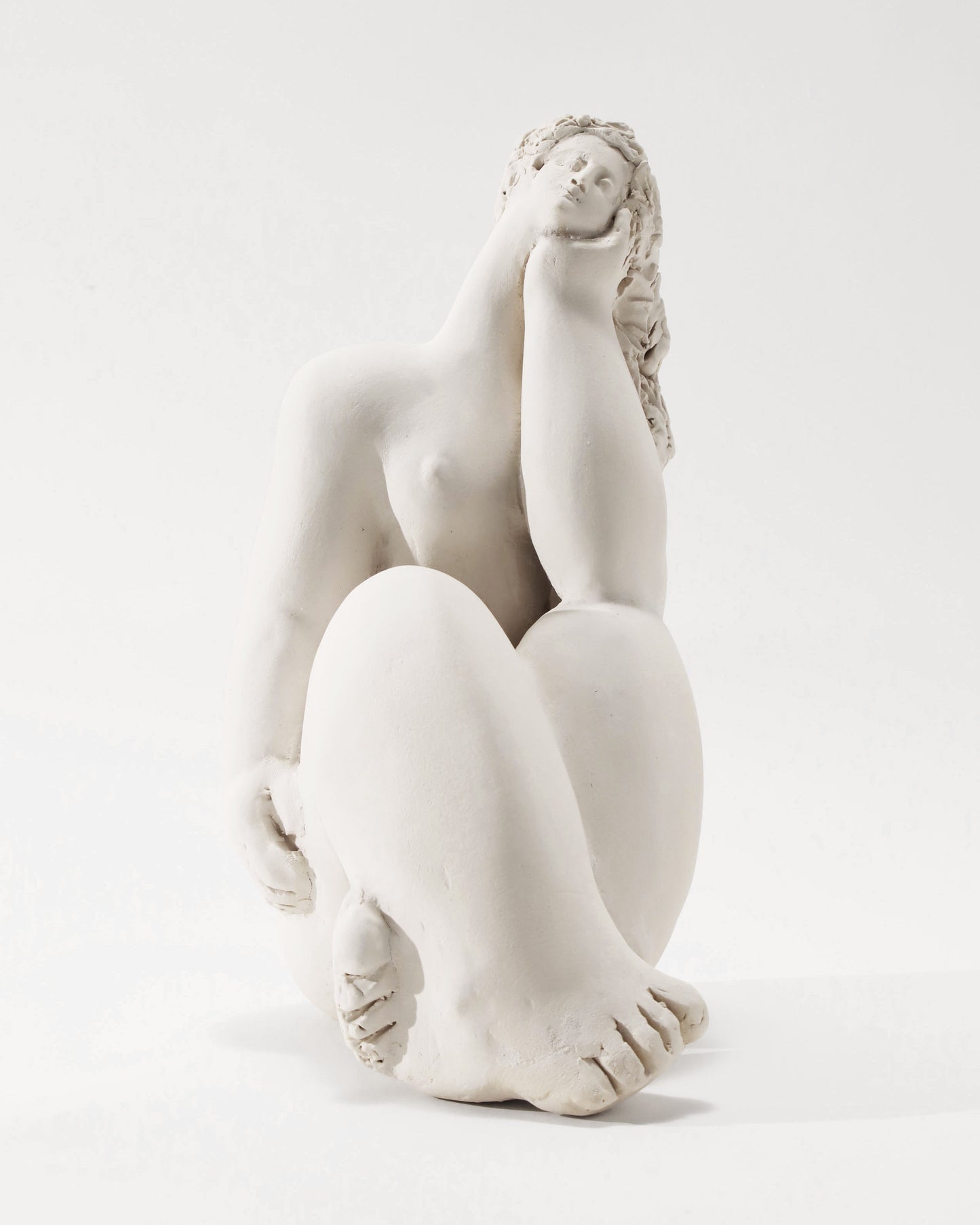オブジェ Femme blanche pensive