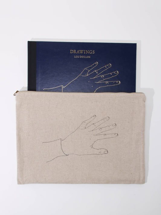 ドローイングブック by Lou Doillon with pouch