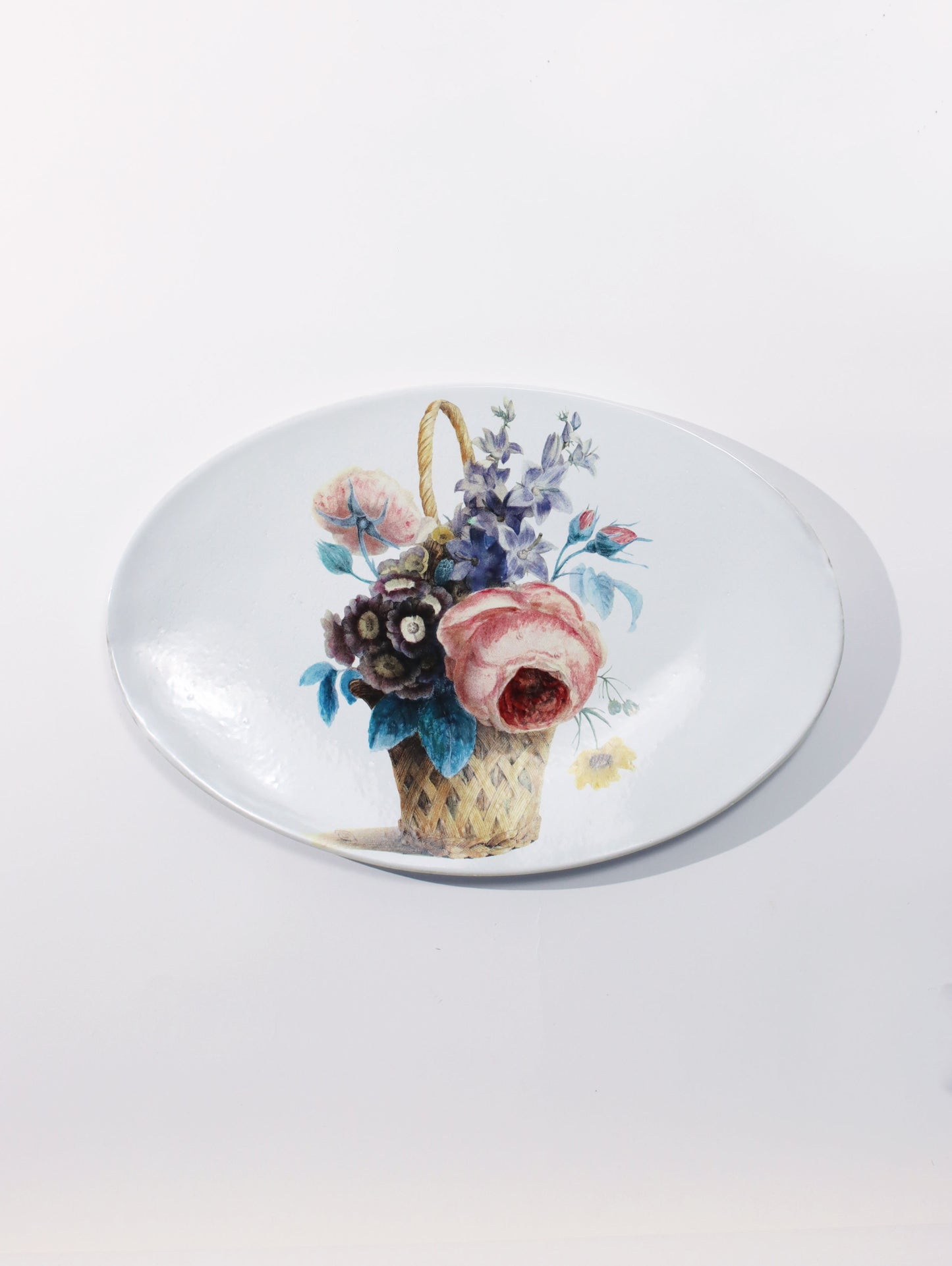John Derian Bouquet Oval プラッター 34cm