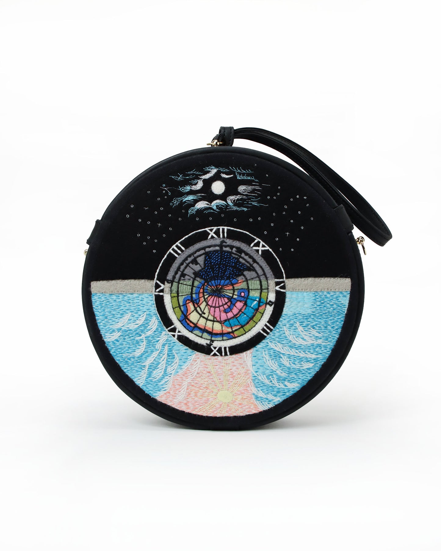 <Olympia Le-Tan> キャビアストラップバッグ Day and night