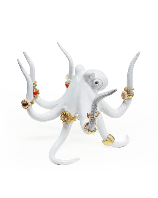 Serena Octopus with Rings オーナメント