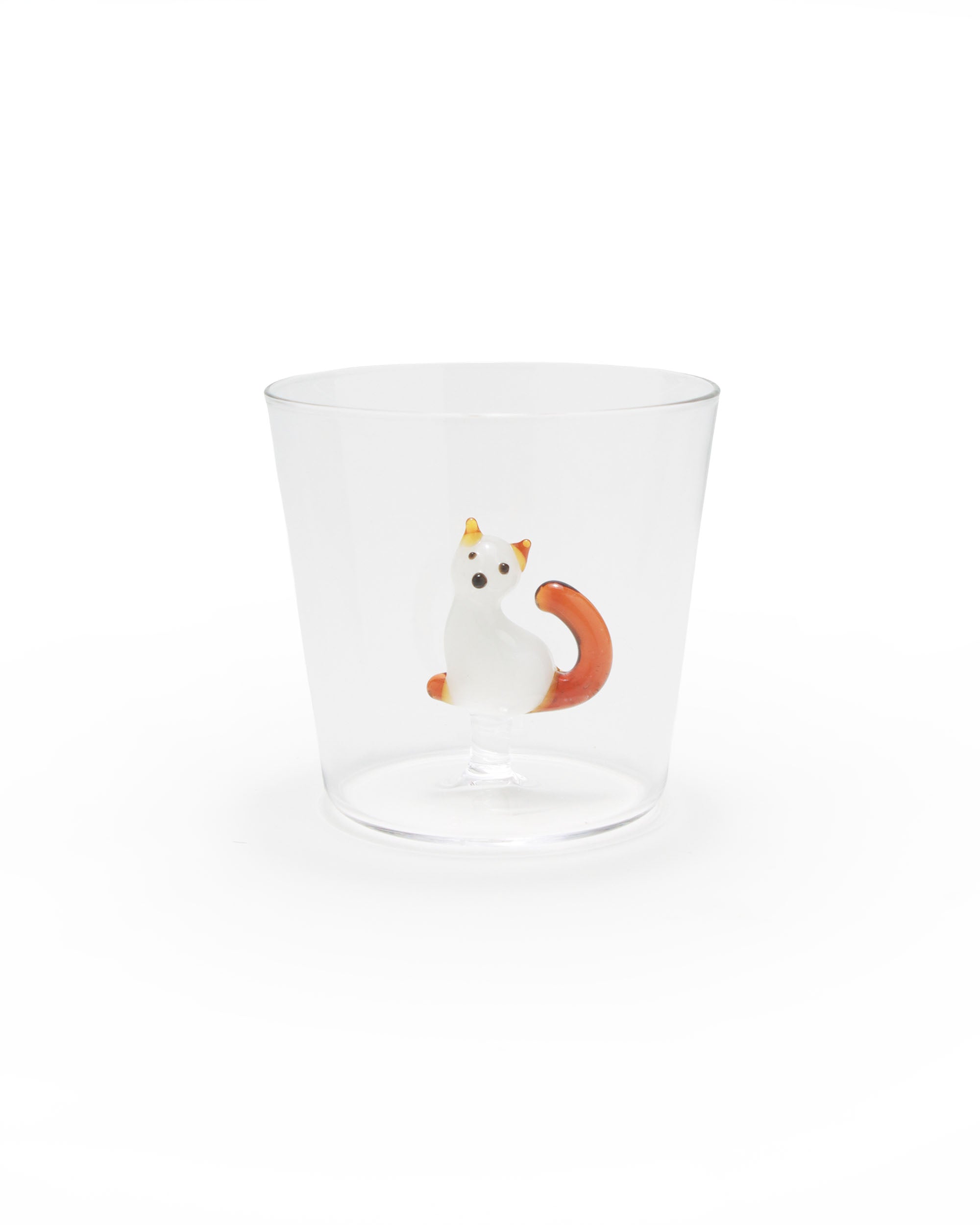 タンブラー White Cat with Amber Tail