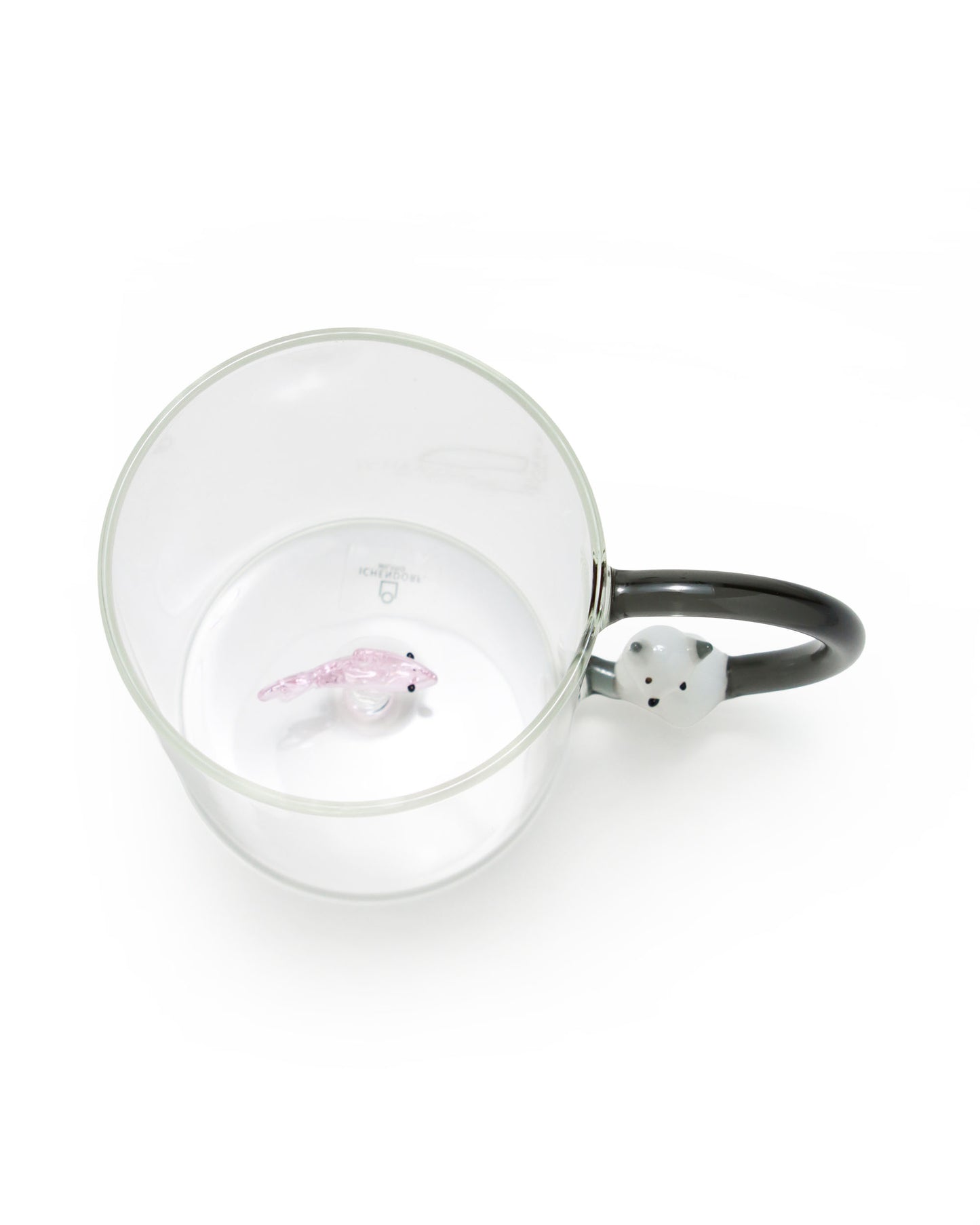 マグ Pink Fish & White Cat with Smoke Tail