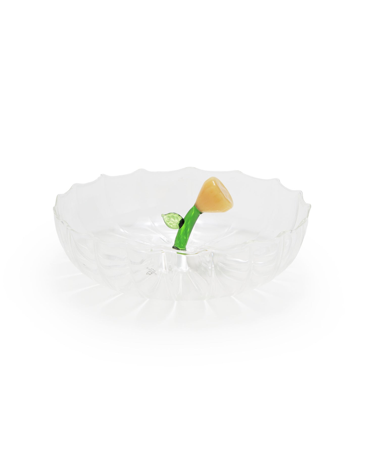 ソーサー Amber Flower