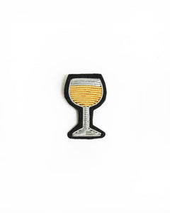 ブローチ Verre de Blanc