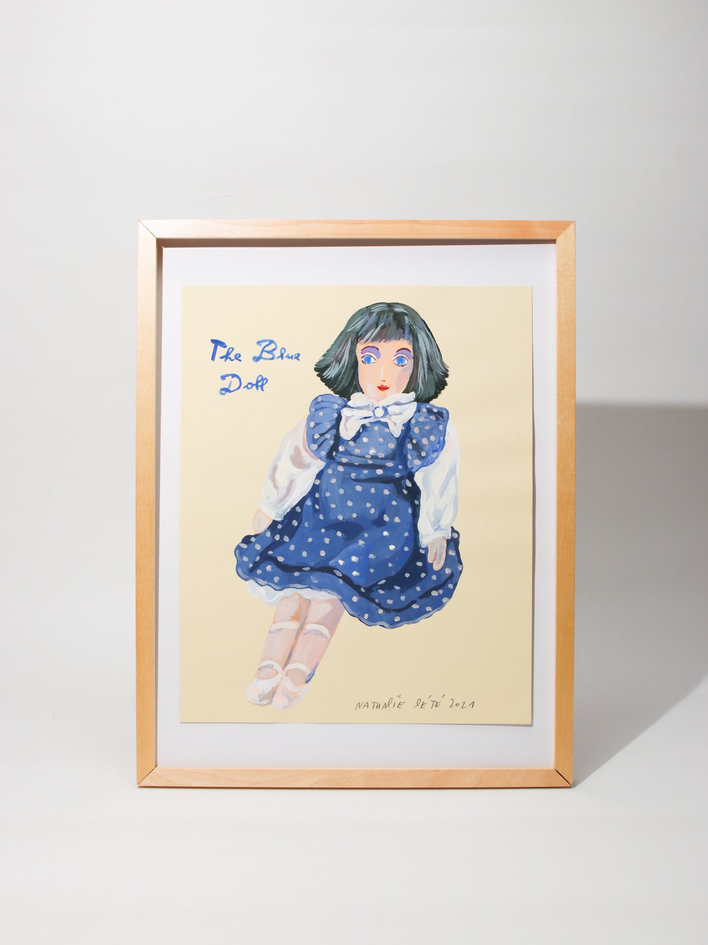 BELOVED TOYS 原画 The Blue Doll