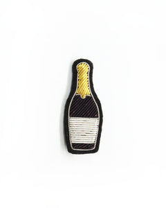 ブローチ Bouteille Champagne