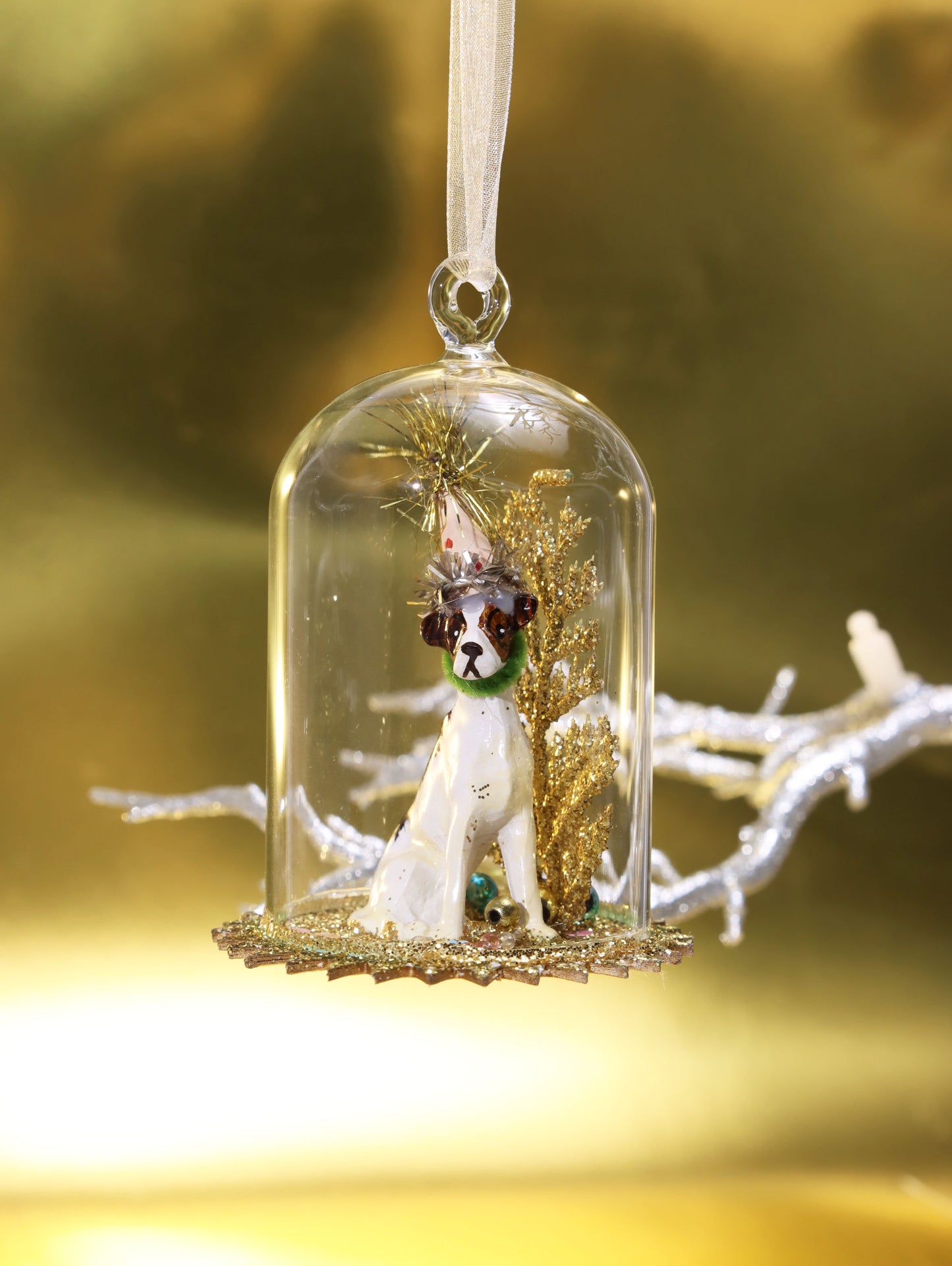 オーナメント PARTY DOG GLOBE