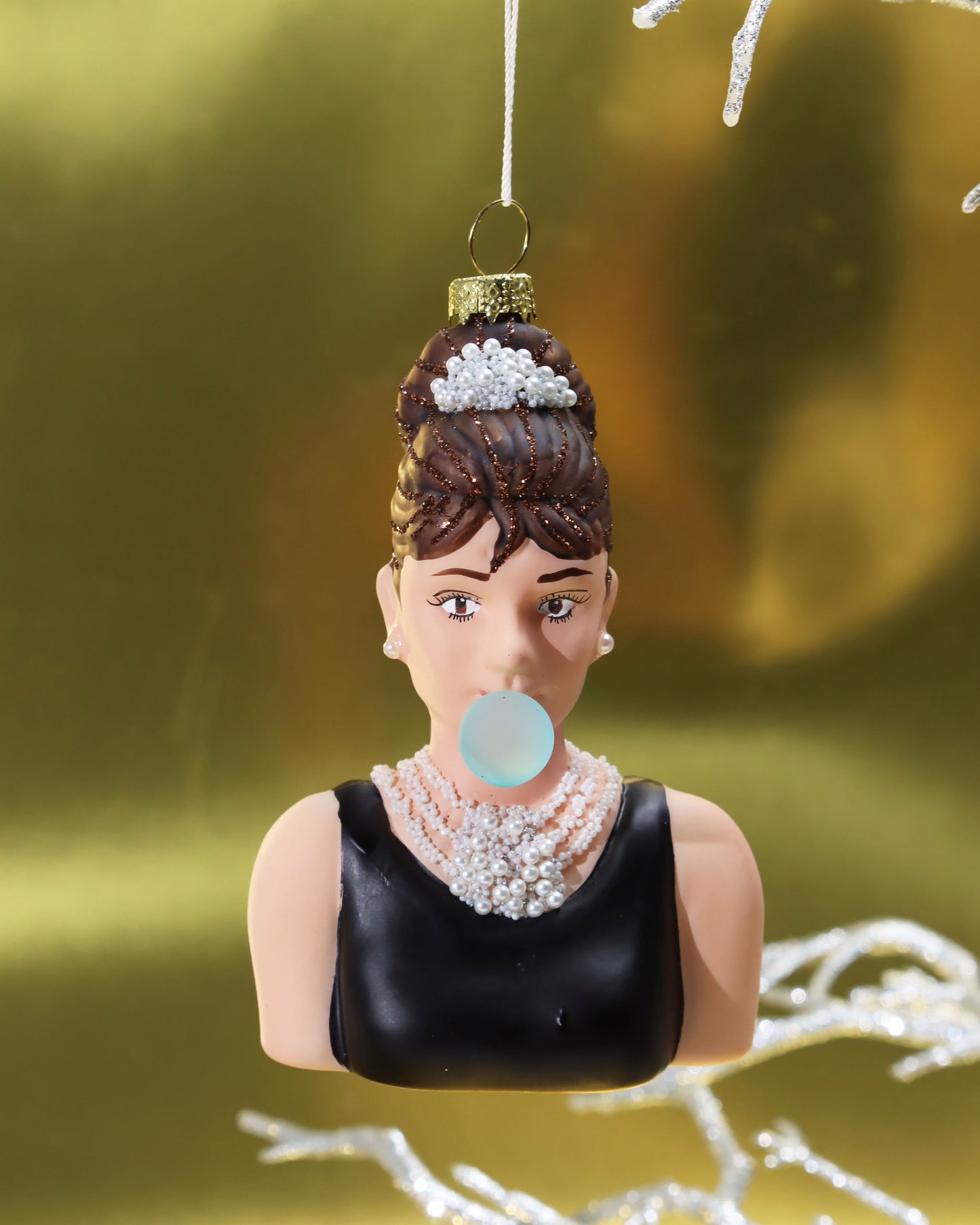 オーナメント AUDREY BLOWING BUBBLES