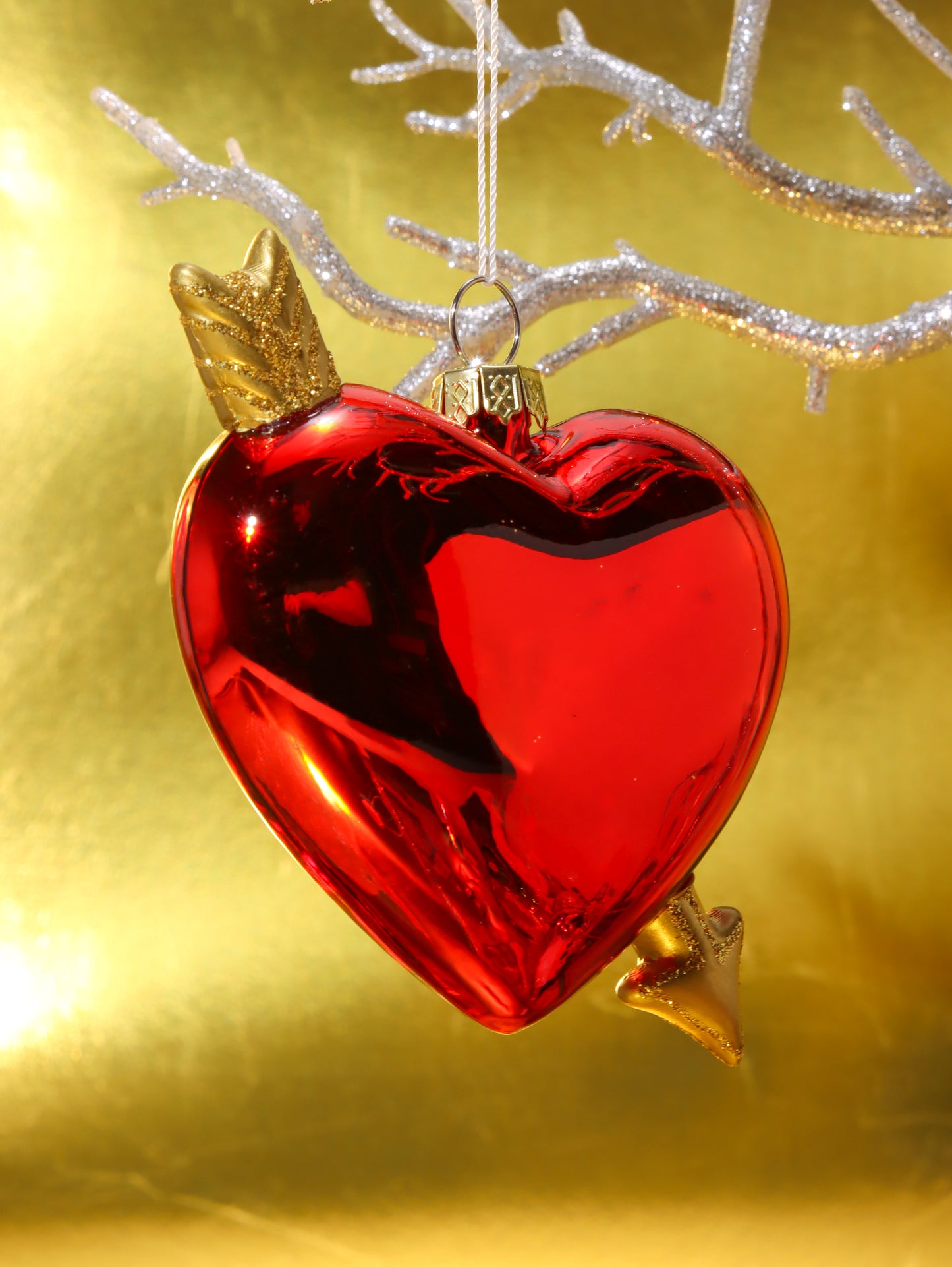 オーナメント HEART WITH ARROW