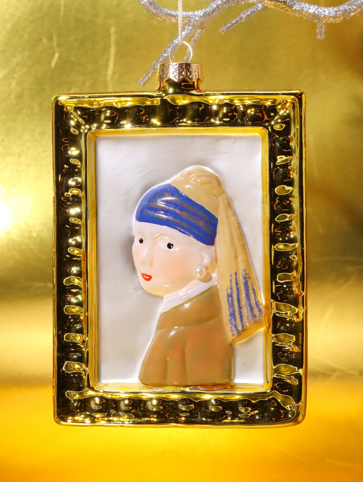 オーナメント GIRL WITH A PEARL EARRING PAINTING