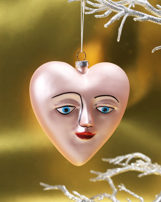 オーナメント BLUE EYED HEART