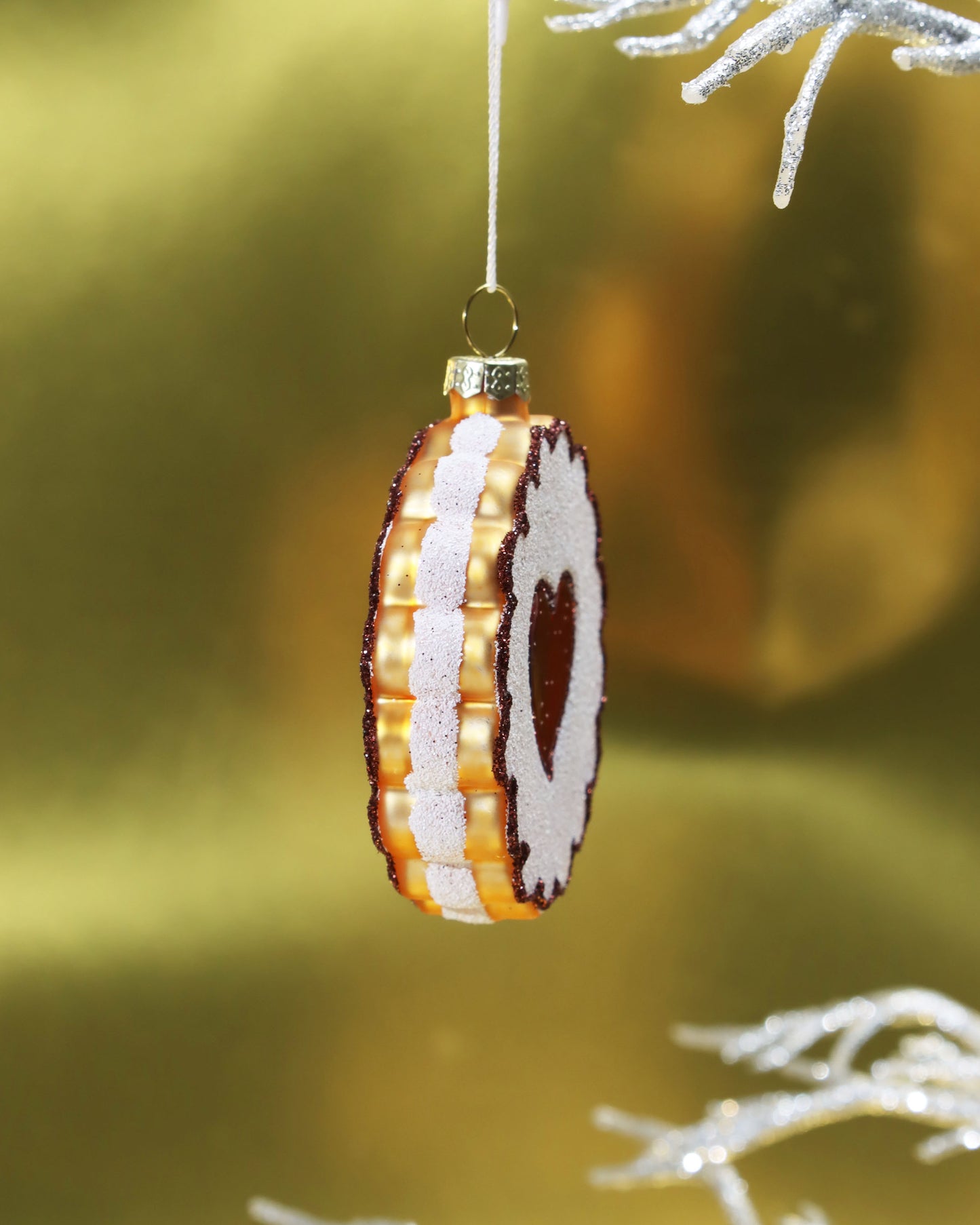 オーナメント LINZER HEART COOKIE